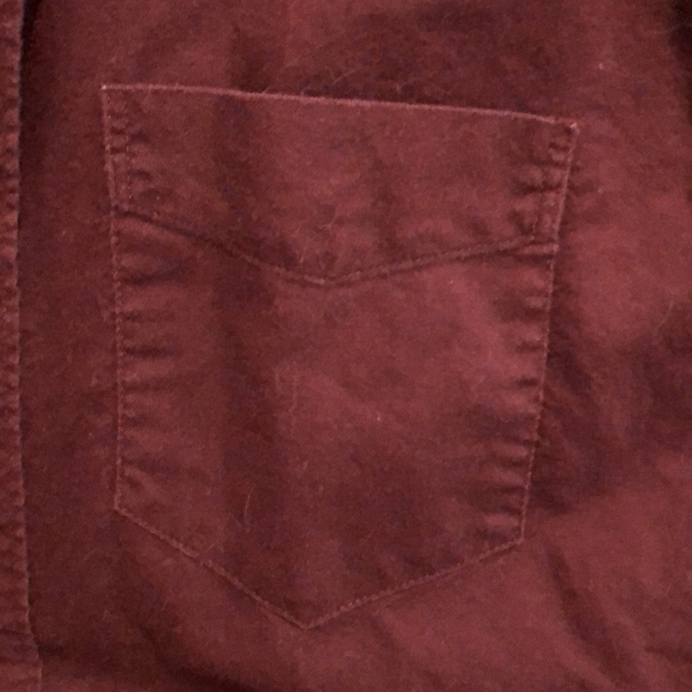 American Eagle Seriously Soft Button Down, Size M - Picture 4 of 5